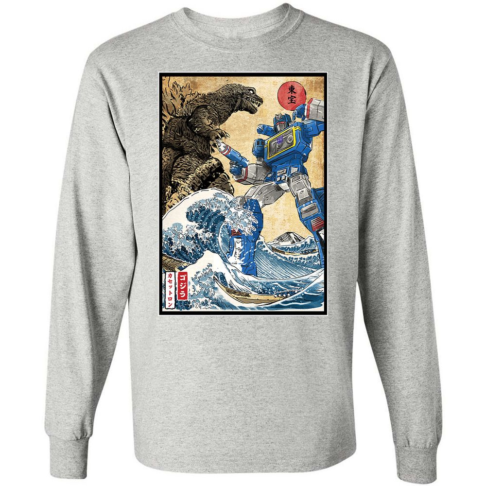 Long Sleeve T-Shirt - 1PSNTQPL - Ash - 7