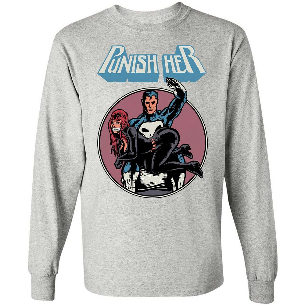 Long Sleeve T-Shirt - F4VSVMNM - Ash - 7
