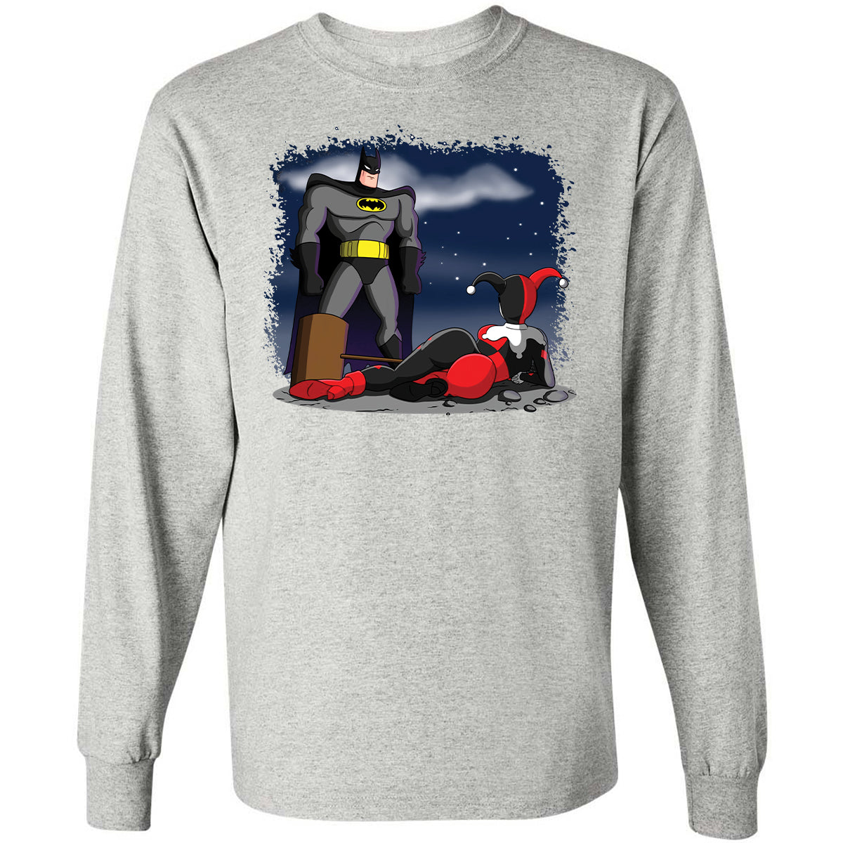 Long Sleeve T-Shirt - JA8NLRZX - Ash - 7