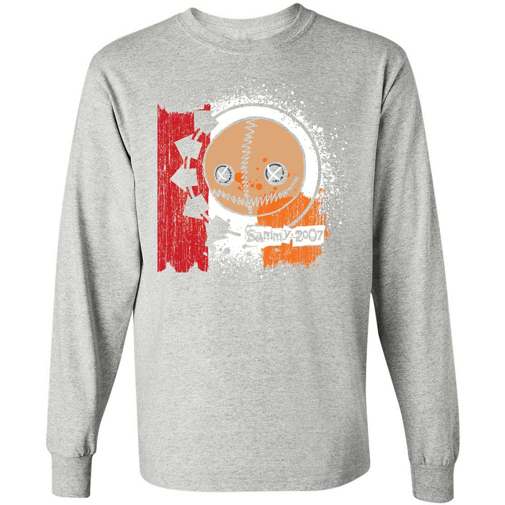 Long Sleeve T-Shirt - PGNTUUBN - Ash - 7