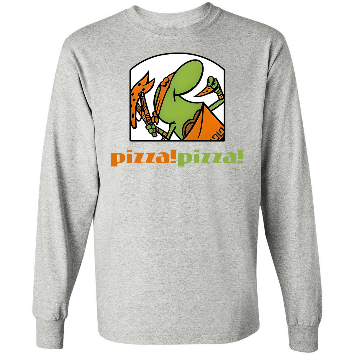 Long Sleeve T-Shirt - N6J7BRZP - Ash - 7