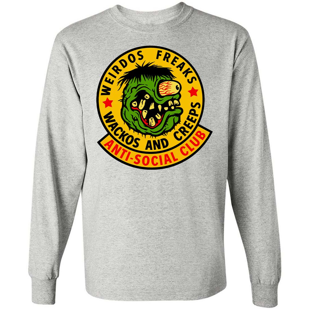 Long Sleeve T-Shirt - UY7PDVDP - Ash - 7