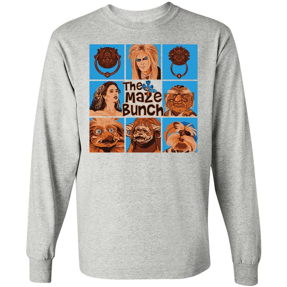 Long Sleeve T-Shirt - ZJTCVZF5 - Ash - 7