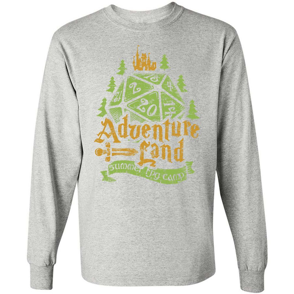 Long Sleeve T-Shirt - D6589AXZ - Ash - 7