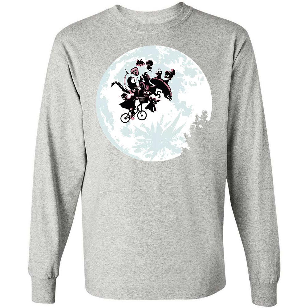 Long Sleeve T-Shirt - EKCHF856 - Ash - 7