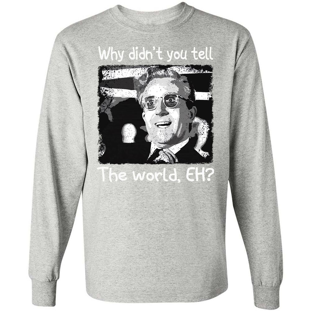 Long Sleeve T-Shirt - 9W6FSHWG - Ash - 7