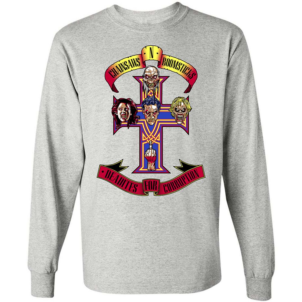 Long Sleeve T-Shirt - UQW6SSGK - Ash - 7