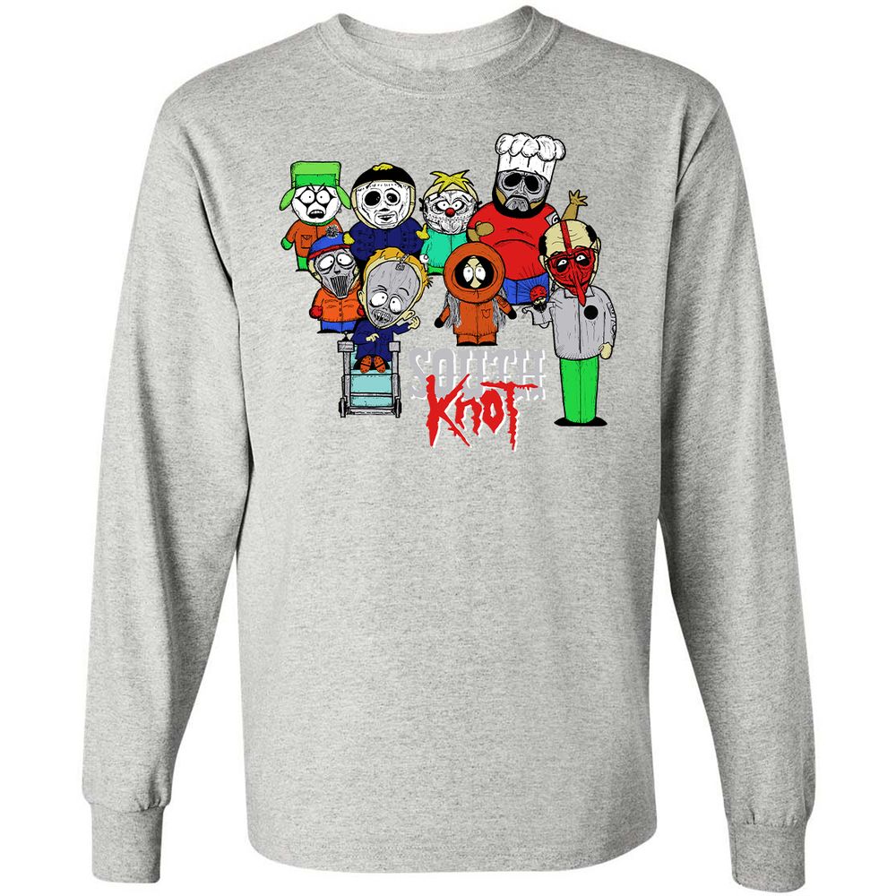 Long Sleeve T-Shirt - Q4TFBN8W - Ash - 7