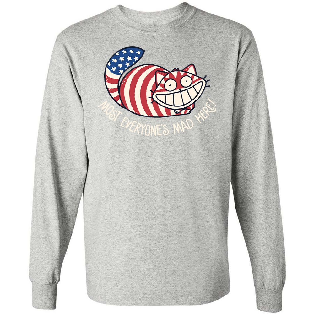 Long Sleeve T-Shirt - 8M8FTHQK - Ash - 7