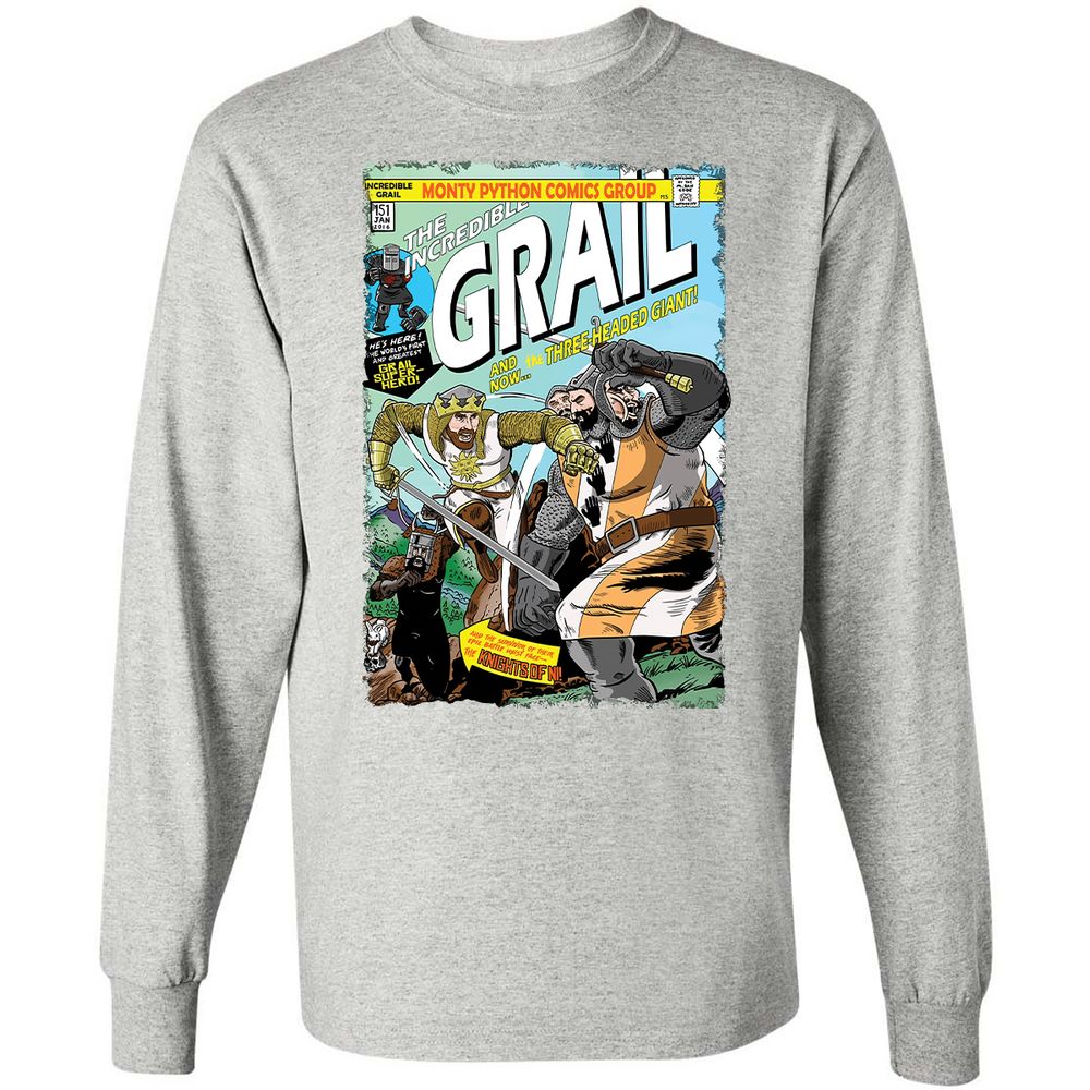 Long Sleeve T-Shirt - A6GE2PLD - Ash - 7