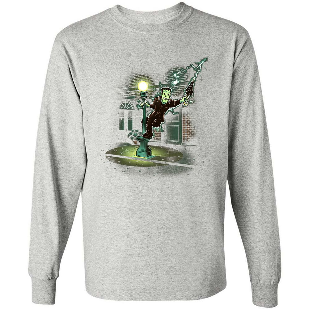 Long Sleeve T-Shirt - FVAWBRNF - Ash - 7