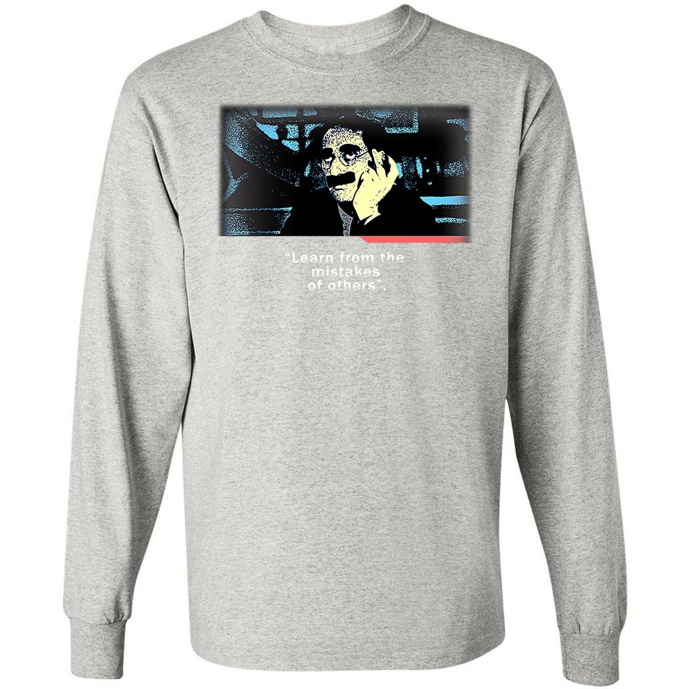 Long Sleeve T-Shirt - PLXDUB85 - Ash - 7