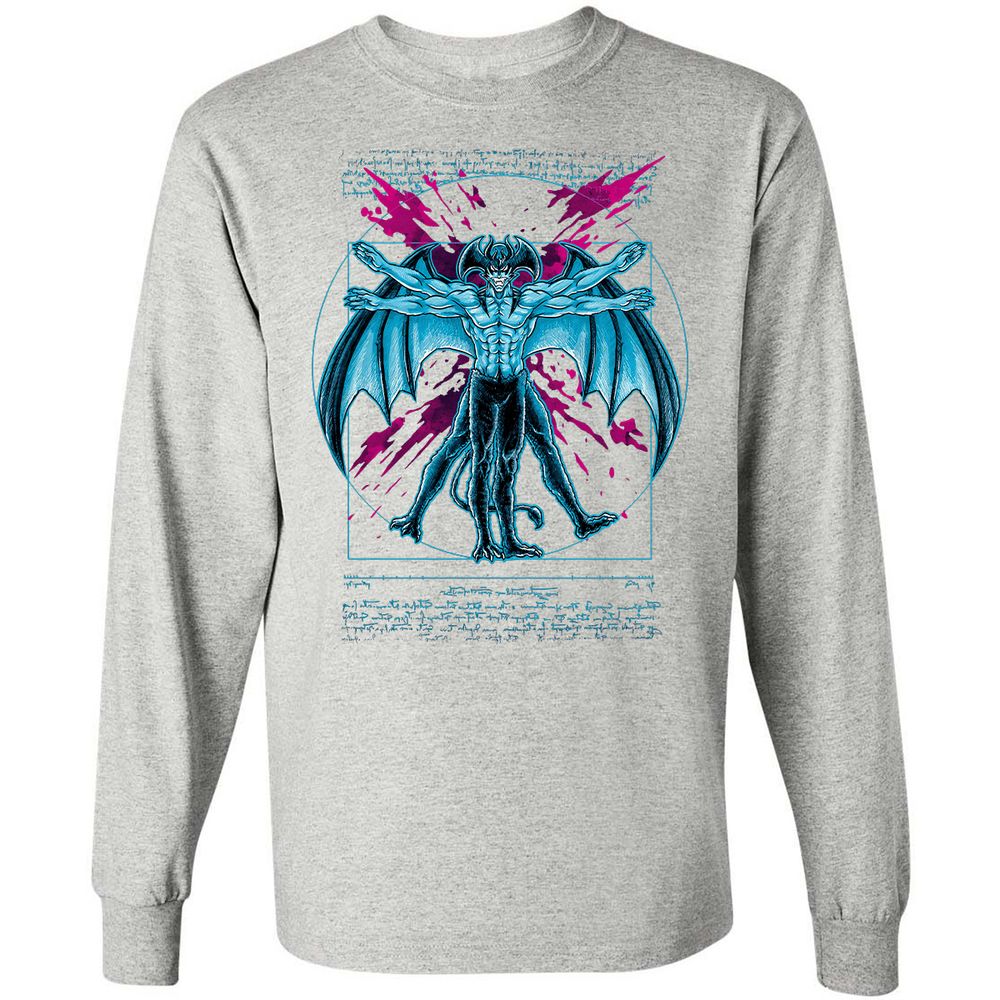 Long Sleeve T-Shirt - 158Y3DMZ - Ash - 7