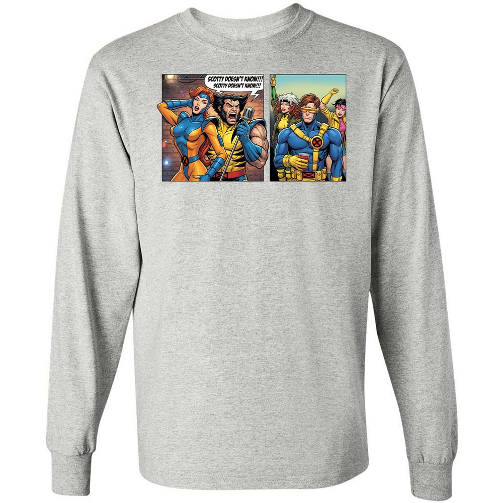 Long Sleeve T-Shirt - 9T4ANNYE - Ash - 7