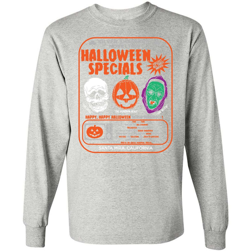 Long Sleeve T-Shirt - UJ2FVK4X - Ash - 7