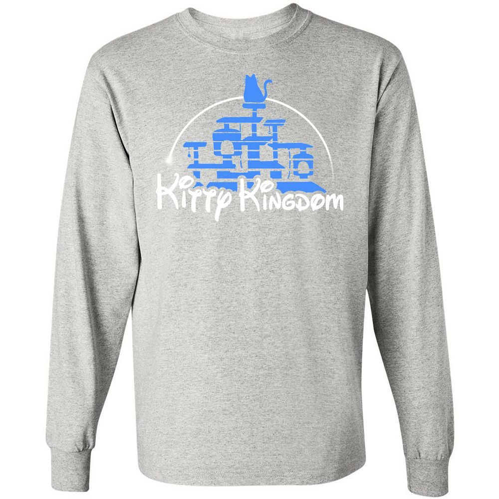 Long Sleeve T-Shirt - BFY9FXJM - Ash - 7