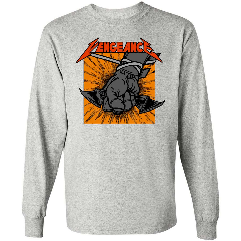 Long Sleeve T-Shirt - Y6B25EJM - Ash - 7