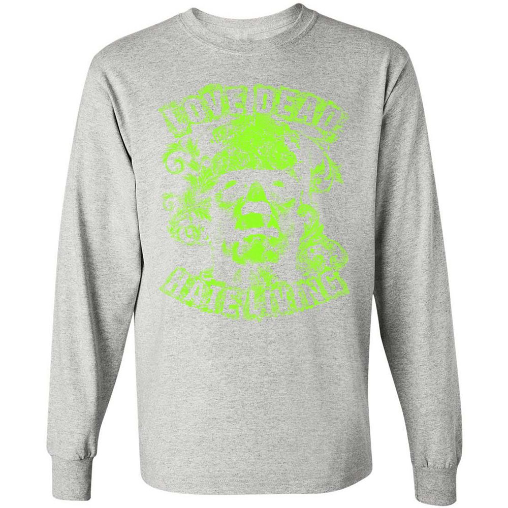 Long Sleeve T-Shirt - 8MMRTVX3 - Ash - 7