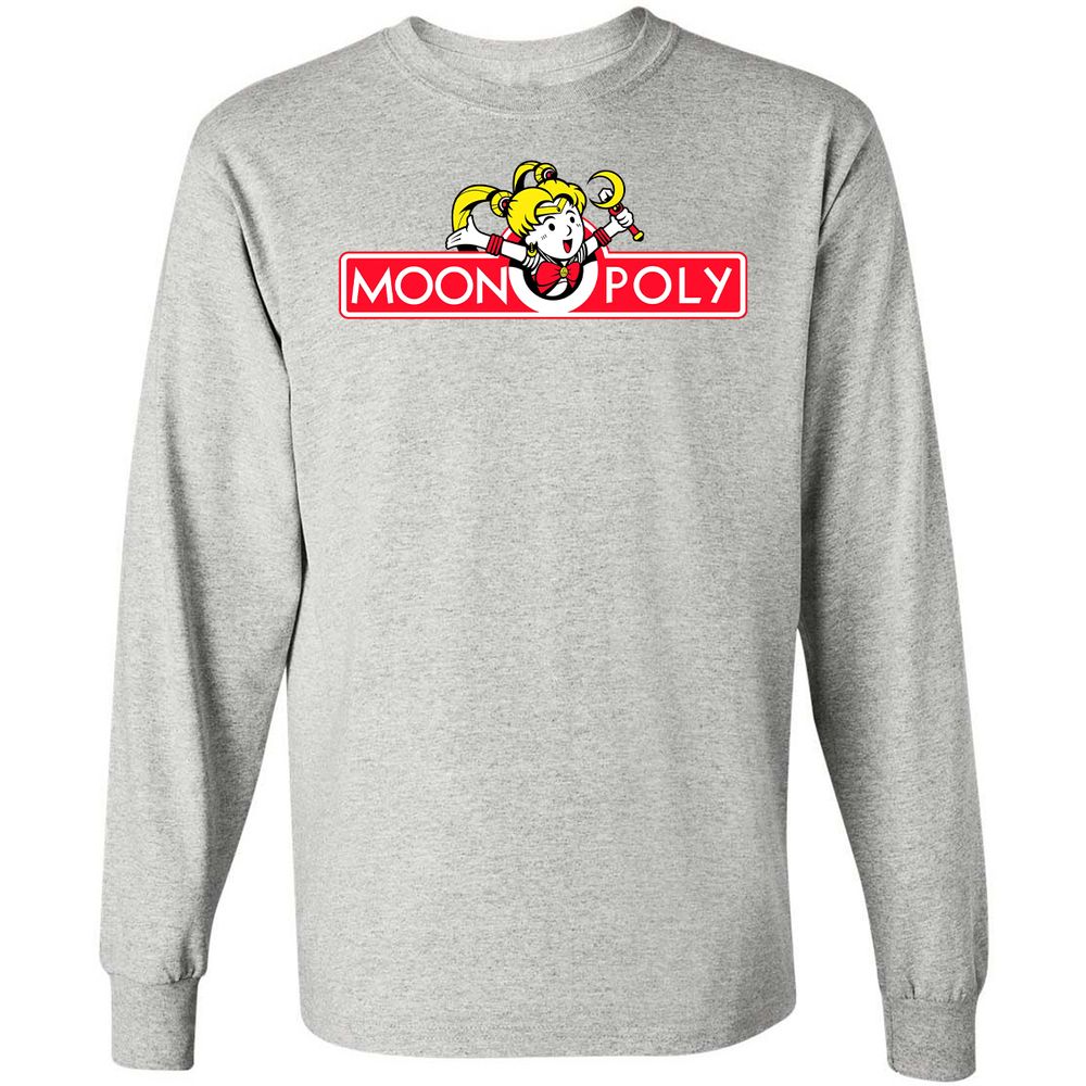 Long Sleeve T-Shirt - TUGN8YLY - Ash - 7