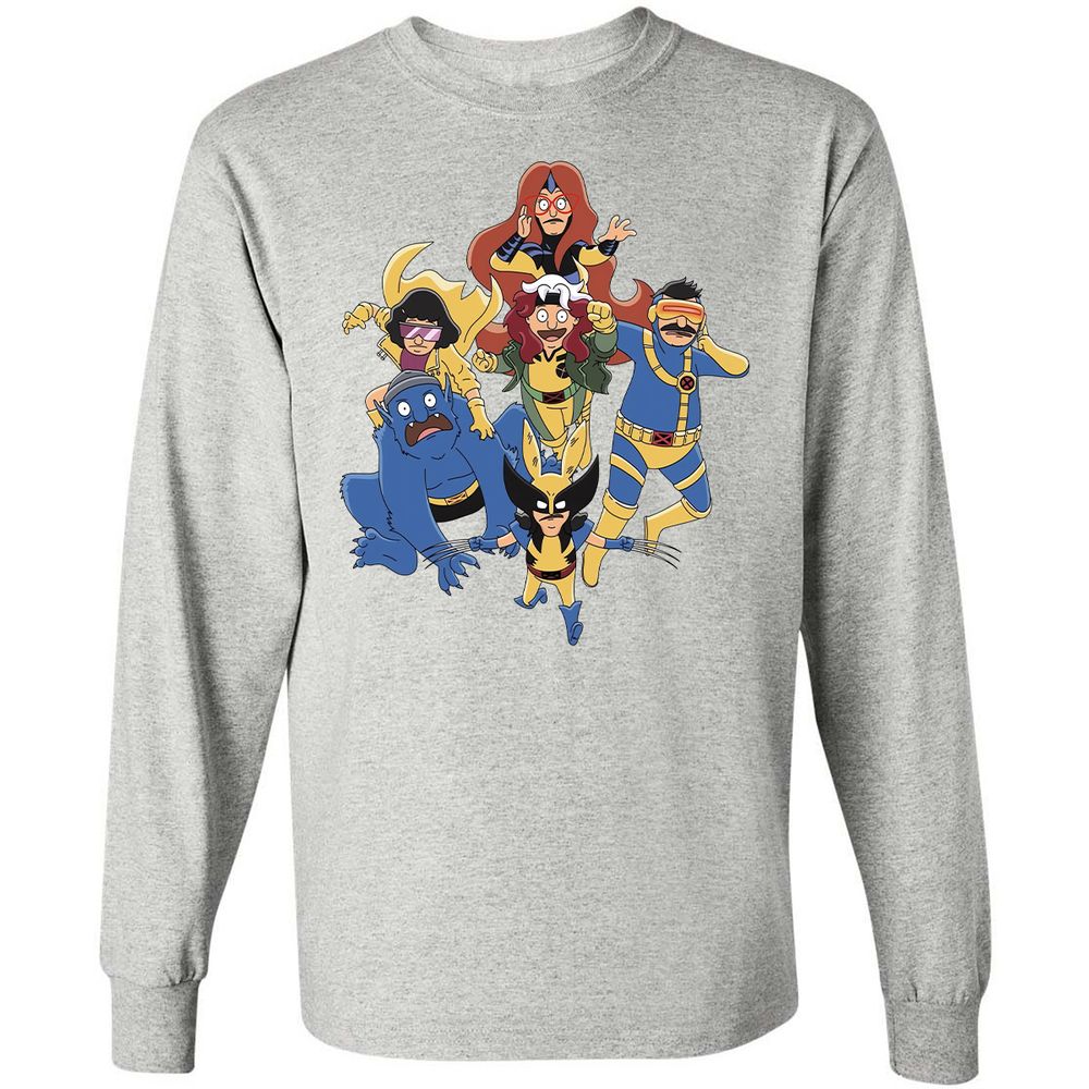 Long Sleeve T-Shirt - 1X7BW52R - Ash - 7
