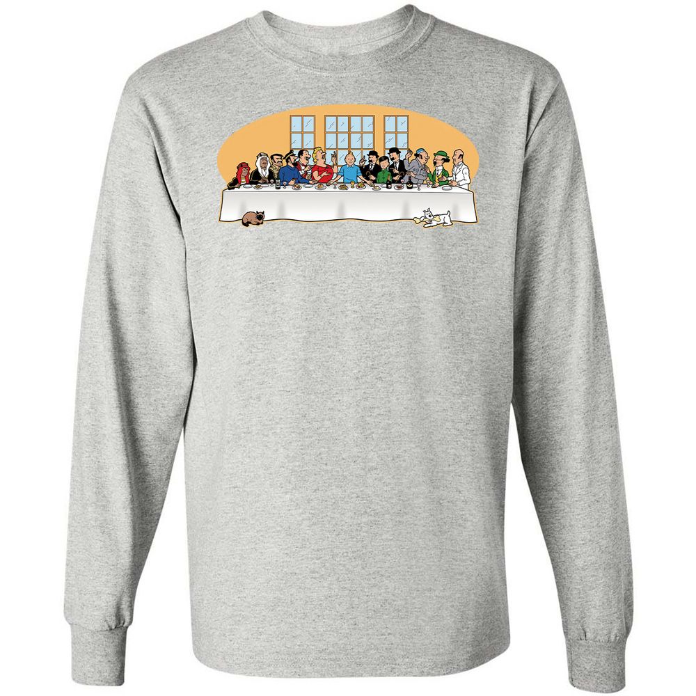 Long Sleeve T-Shirt - 121UTHS1 - Ash - 7