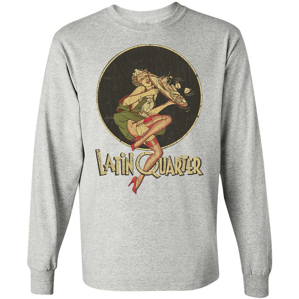 Long Sleeve T-Shirt - 2YVQ47KE - Ash - 7