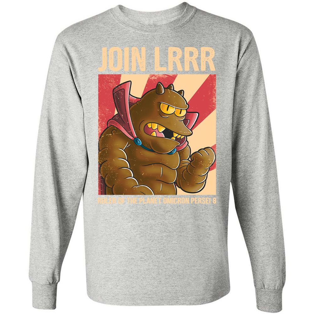 Long Sleeve T-Shirt - F9A7HSAJ - Ash - 7