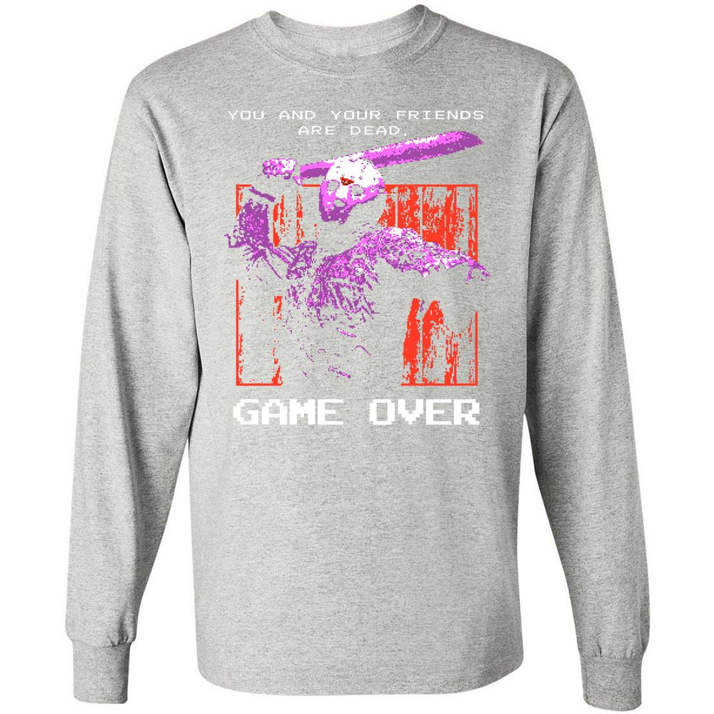 Long Sleeve T-Shirt - 3XYZEQLR - Ash - 7