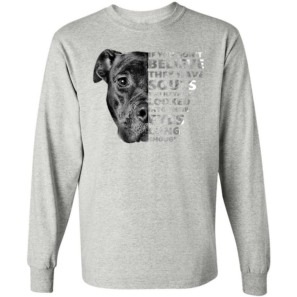 Long Sleeve T-Shirt - GBZFAMWP - Ash - 7