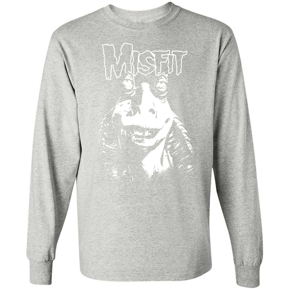 Long Sleeve T-Shirt - BQ892RU5 - Ash - 7