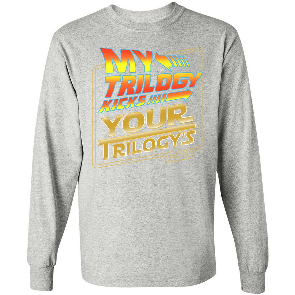 Long Sleeve T-Shirt - PEB8YLUH - Ash - 7