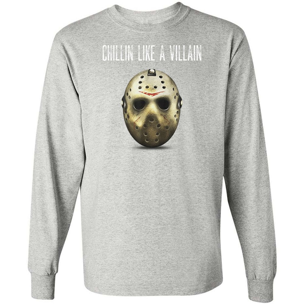 Long Sleeve T-Shirt - SDA6GJWL - Ash - 7