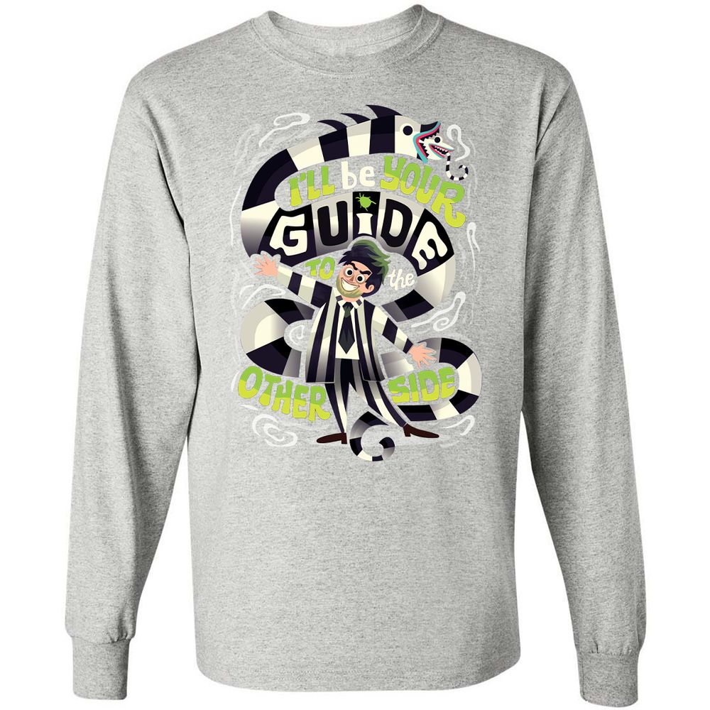 Long Sleeve T-Shirt - 8E2D2UY3 - Ash - 7