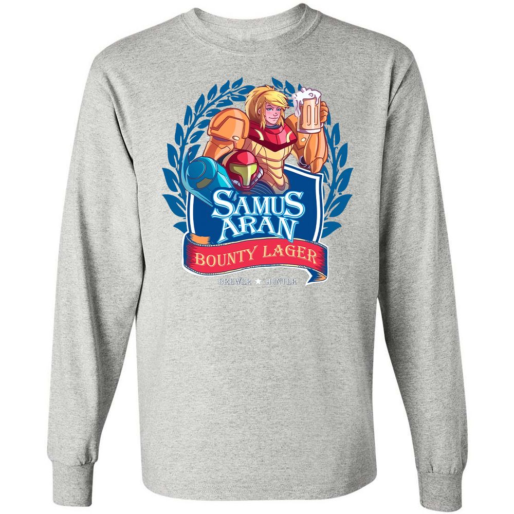 Long Sleeve T-Shirt - TS1RFXMP - Ash - 7