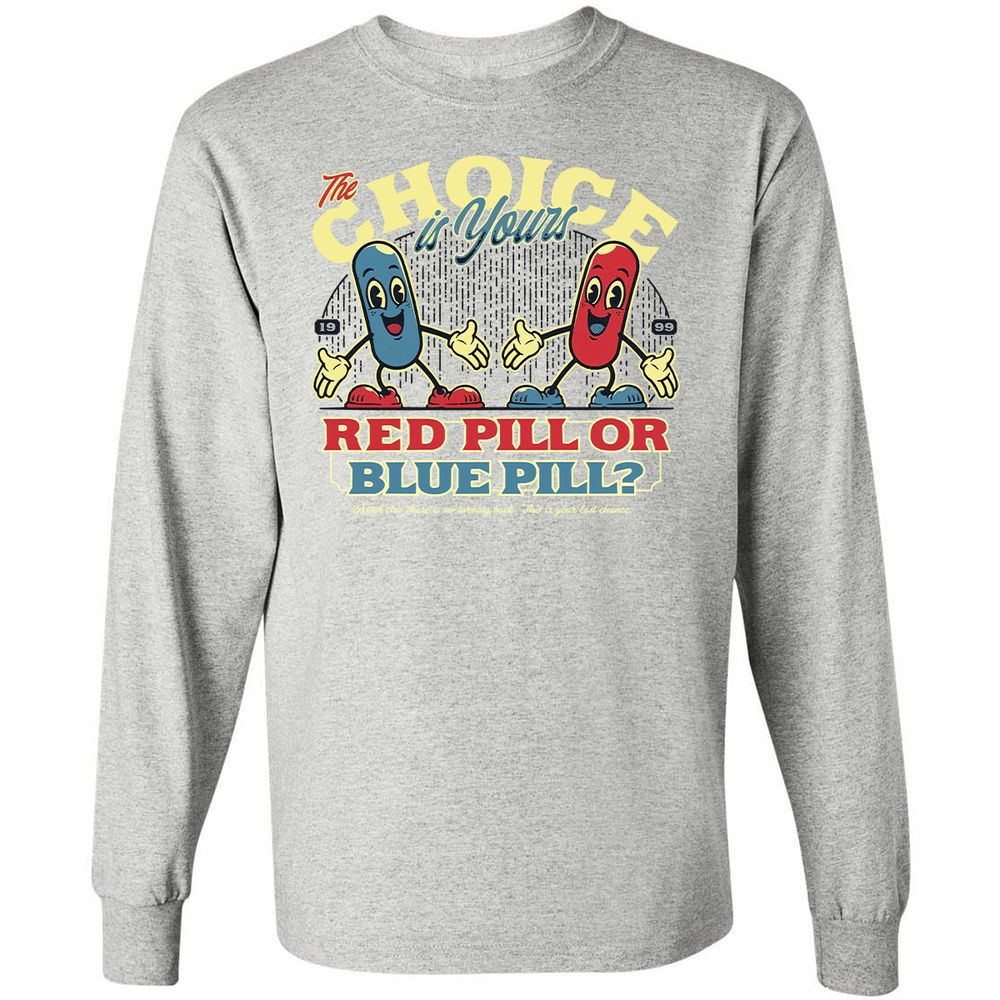 Long Sleeve T-Shirt - 1L7QJMW6 - Ash - 7