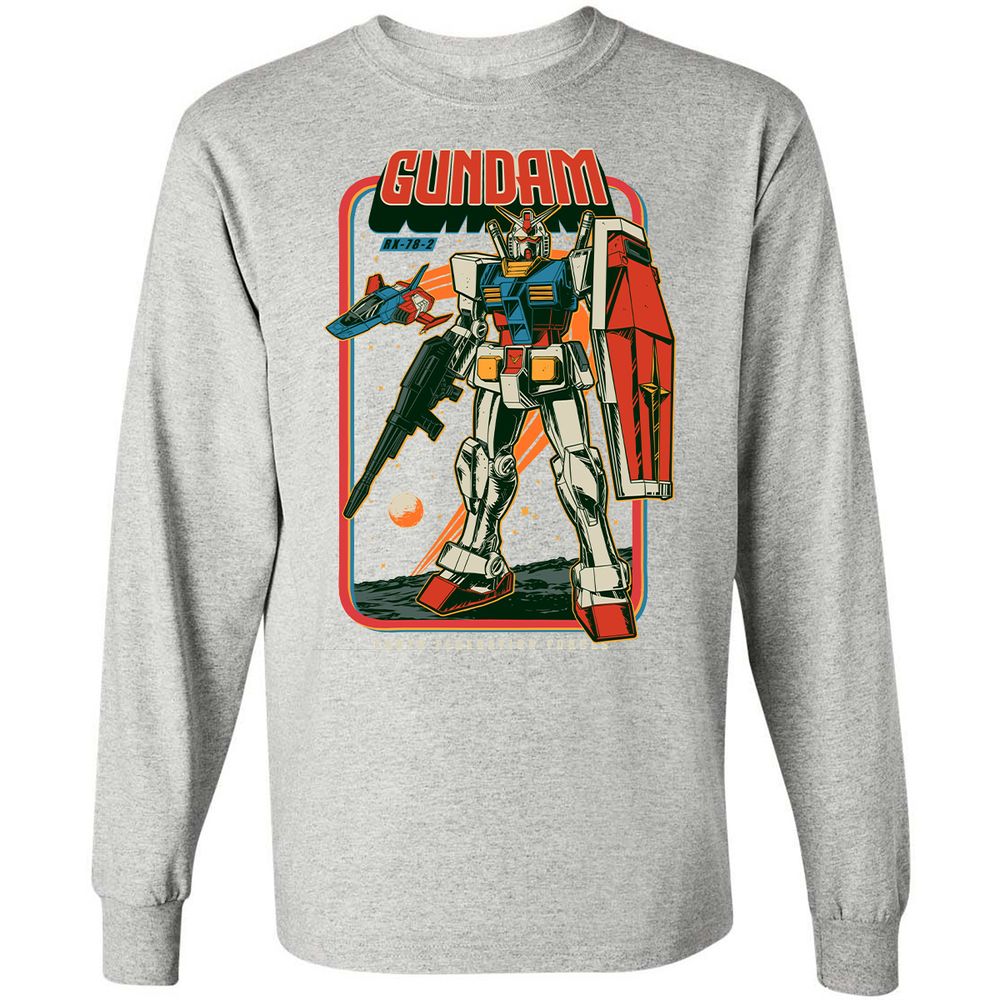 Long Sleeve T-Shirt - 2GY5JSMD - Ash - 7
