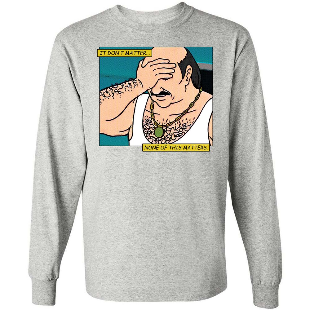 Long Sleeve T-Shirt - 3ULB4WM1 - Ash - 7