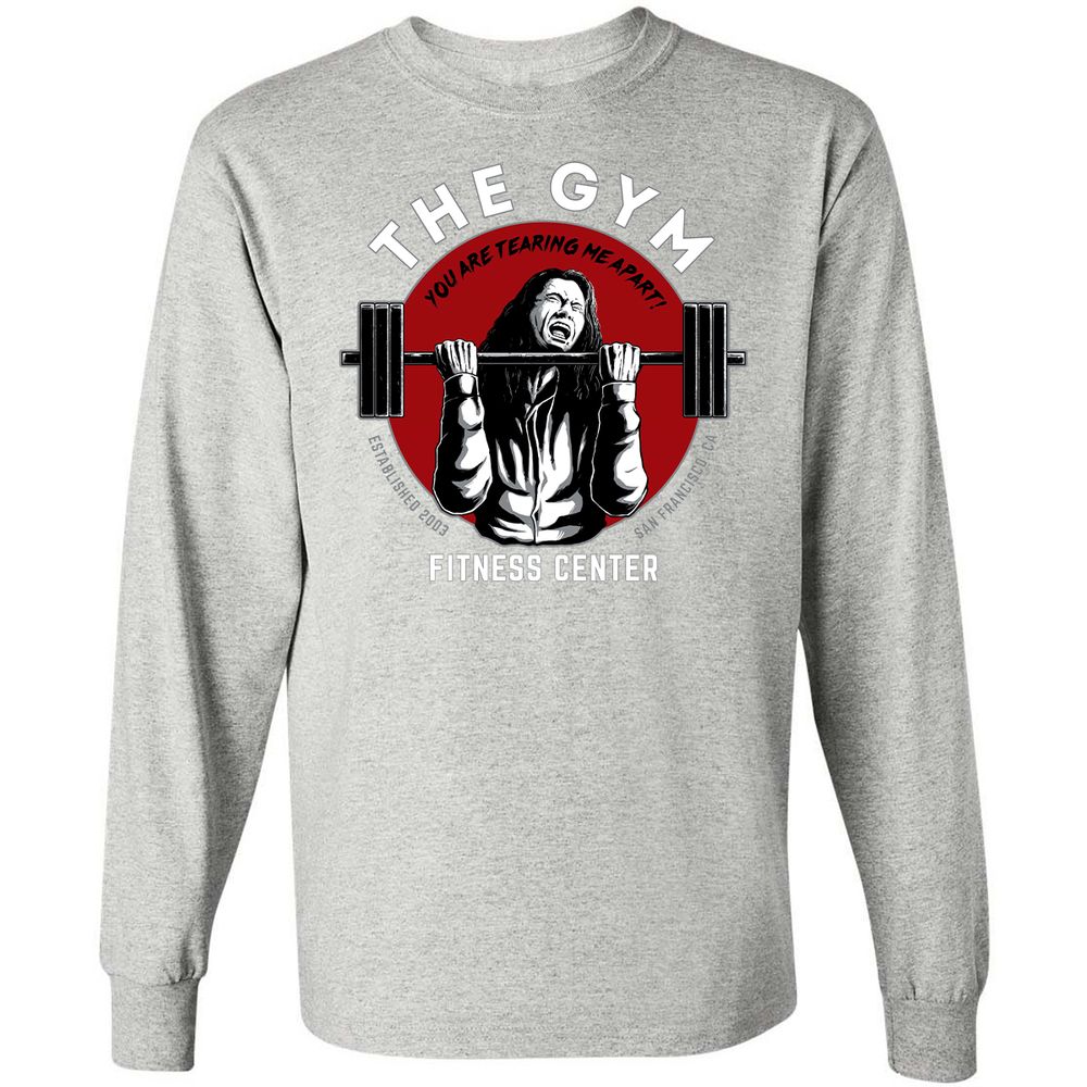 Long Sleeve T-Shirt - YKT4RAA6 - Ash - 7
