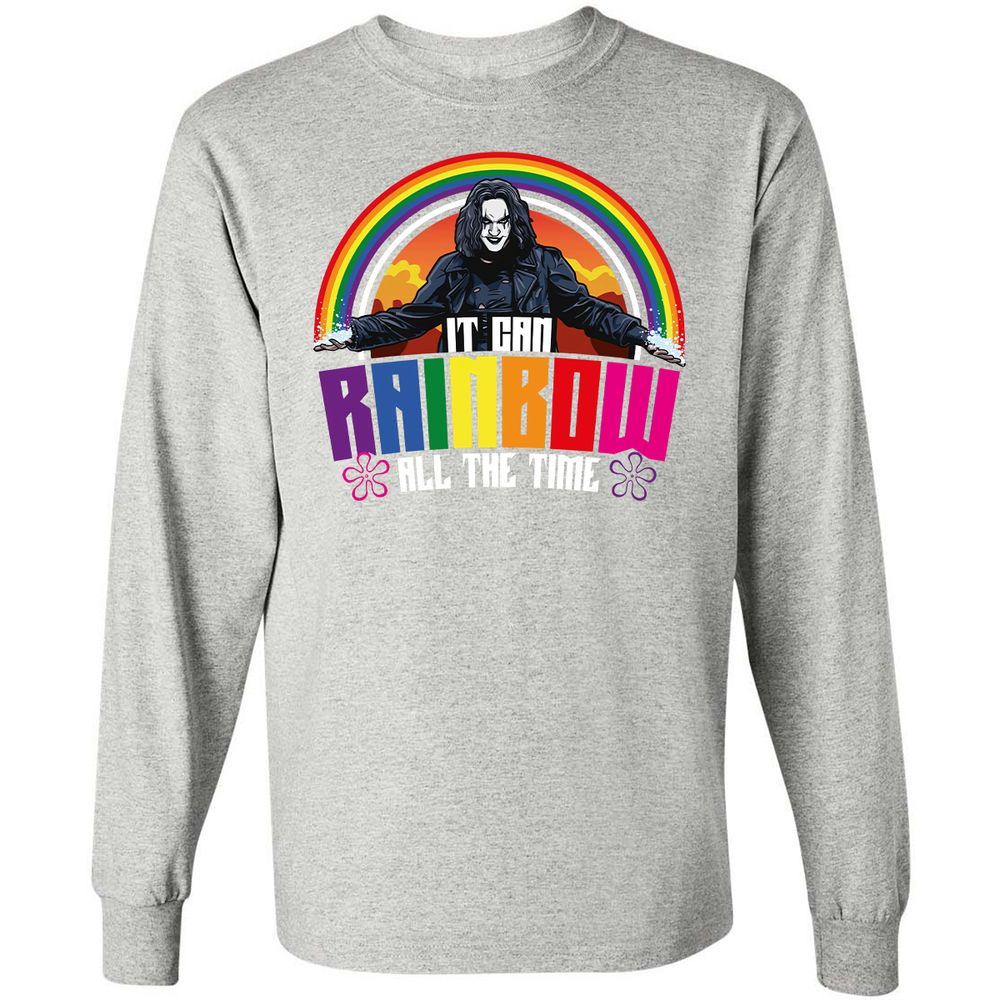 Long Sleeve T-Shirt - JFML4BDQ - Ash - 7