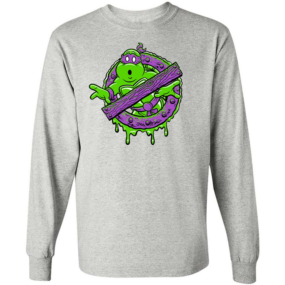 Long Sleeve T-Shirt - MRNG12KY - Ash - 7