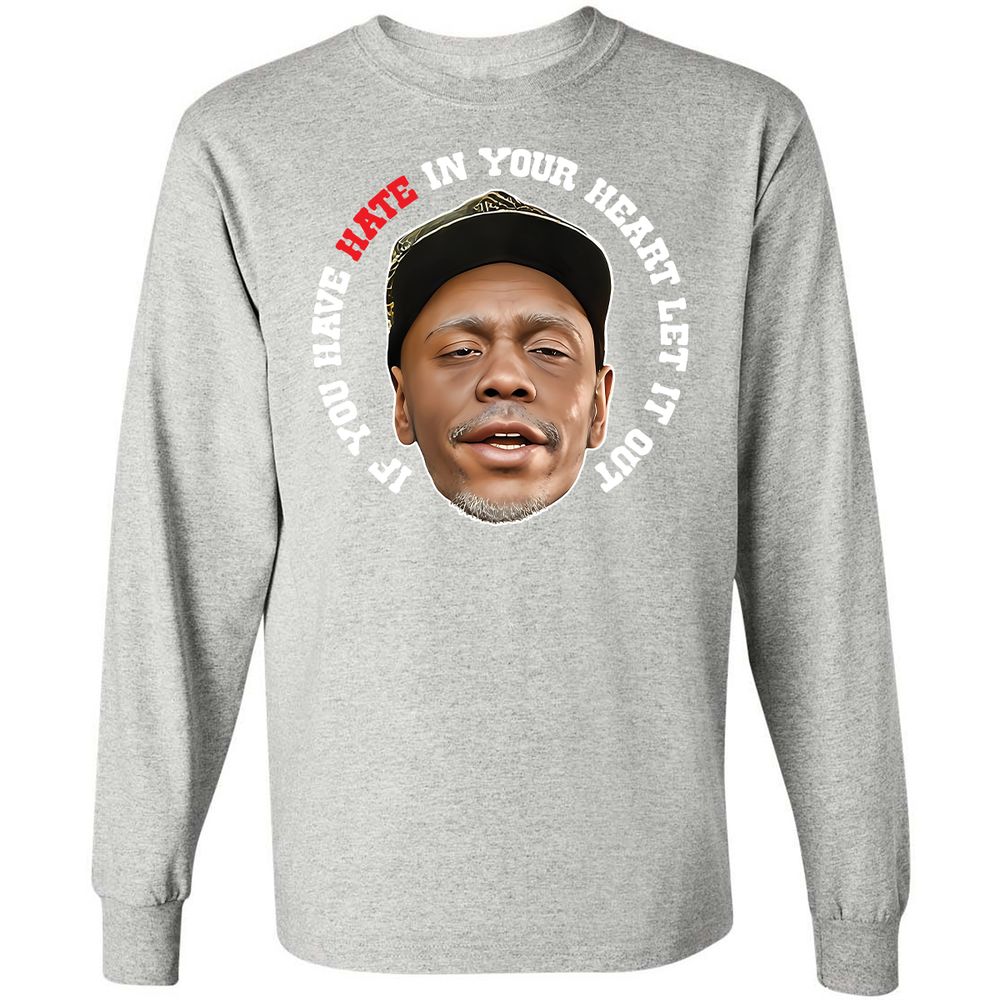 Long Sleeve T-Shirt - V6QH485N - Ash - 7