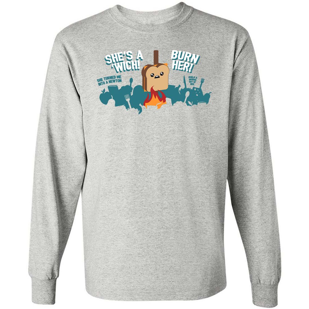 Long Sleeve T-Shirt - BBXATKZS - Ash - 7