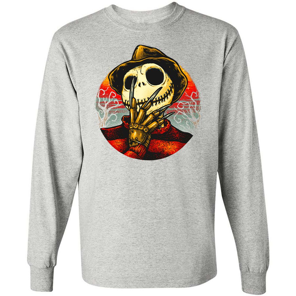 Long Sleeve T-Shirt - 9VWWBQRQ - Ash - 7
