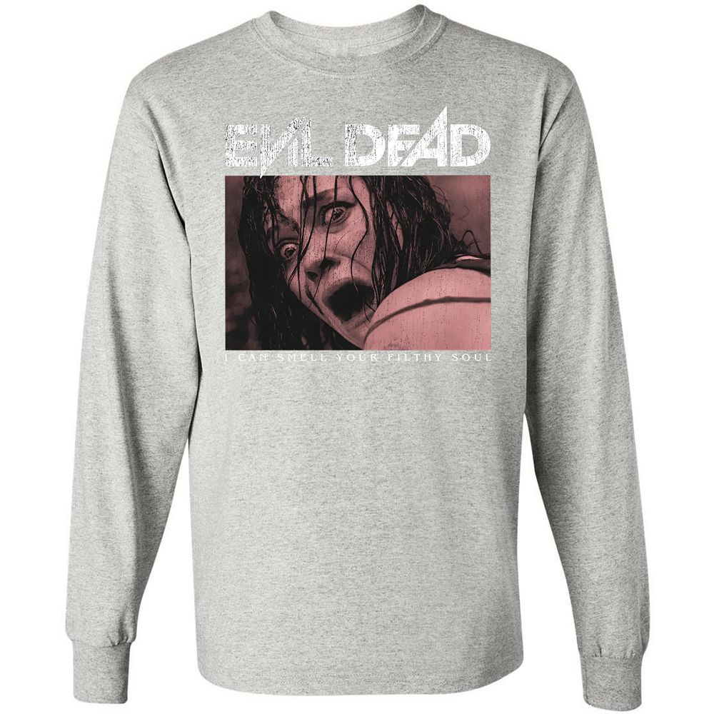 Long Sleeve T-Shirt - Black - Ash - 7