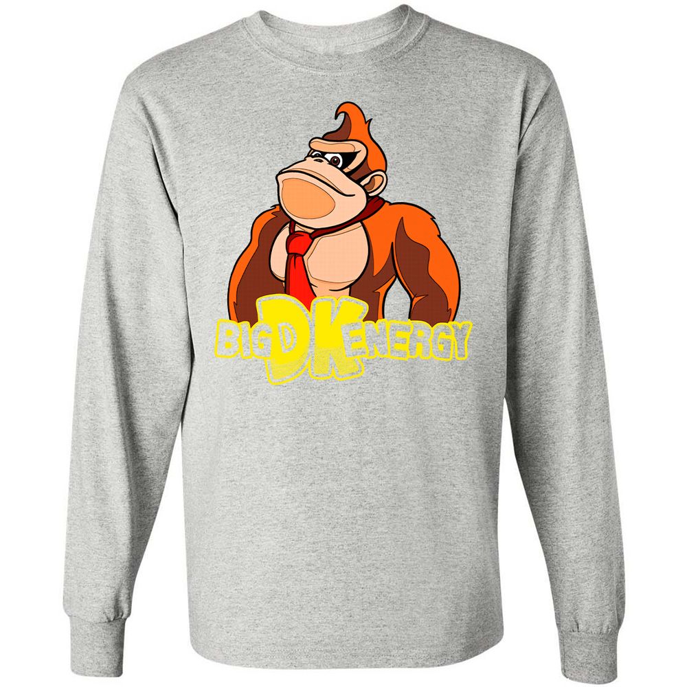 Long Sleeve T-Shirt - RKATDS9K - Ash - 7