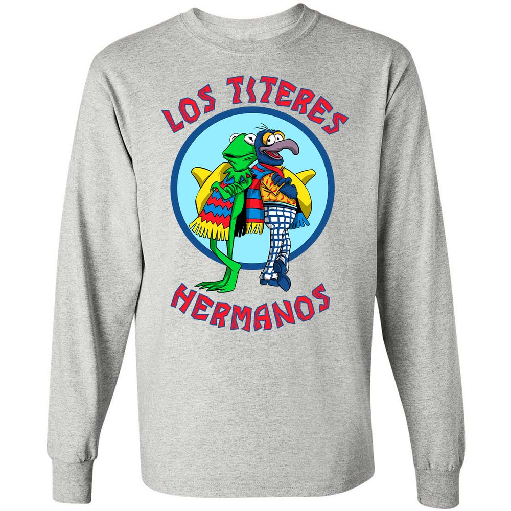 Long Sleeve T-Shirt - 9HA7Z5YQ - Ash - 7