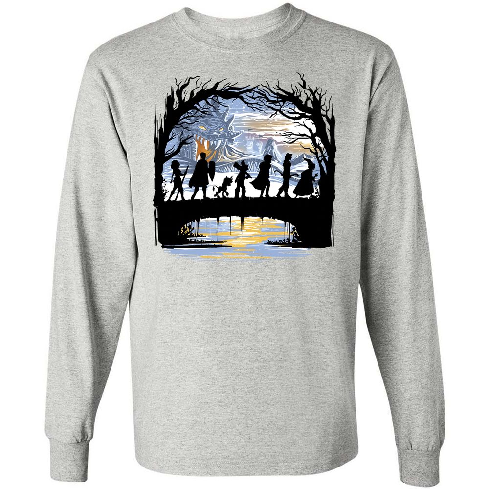 Long Sleeve T-Shirt - 6CL3C7PP - Ash - 7