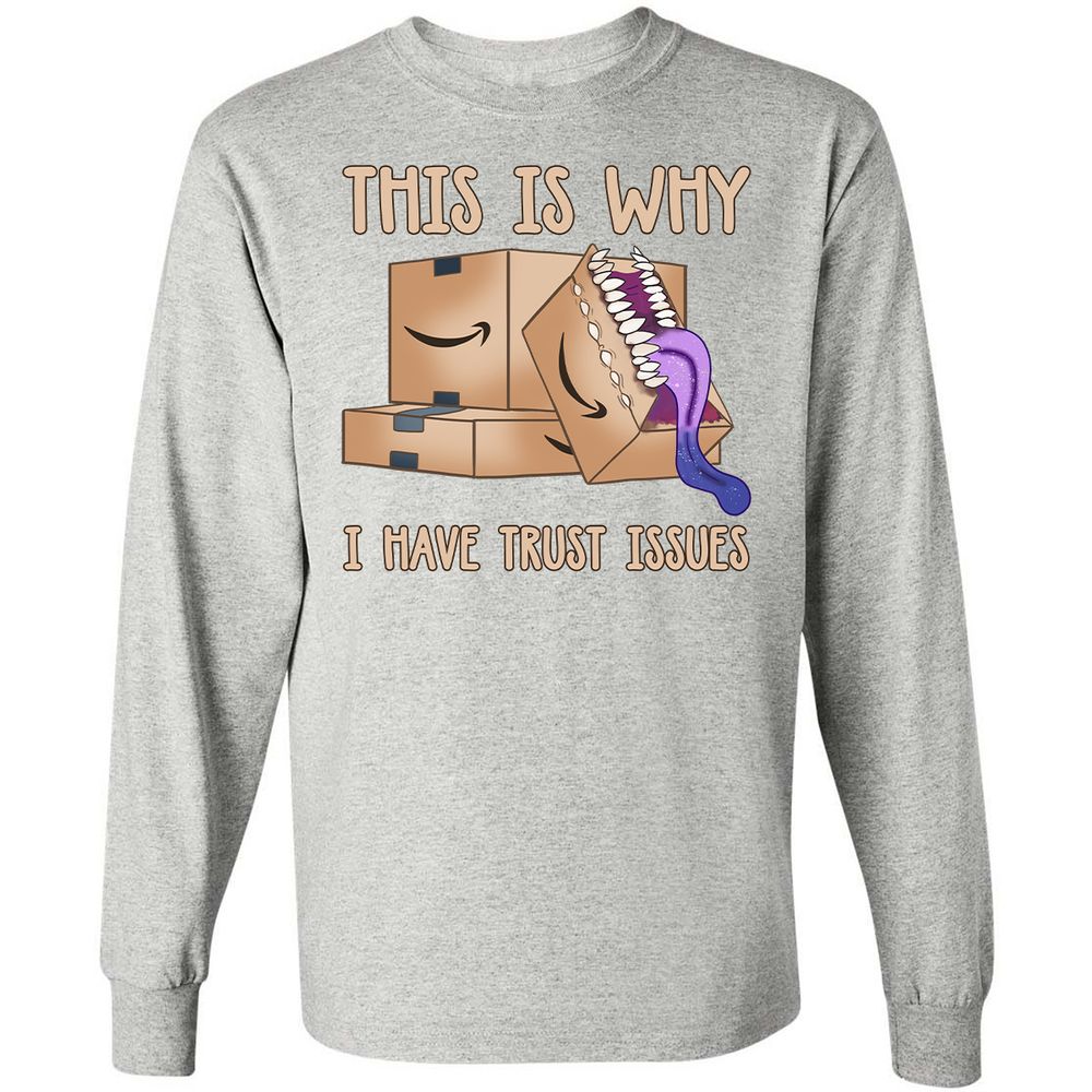 Long Sleeve T-Shirt - FSU4BN58 - Ash - 7