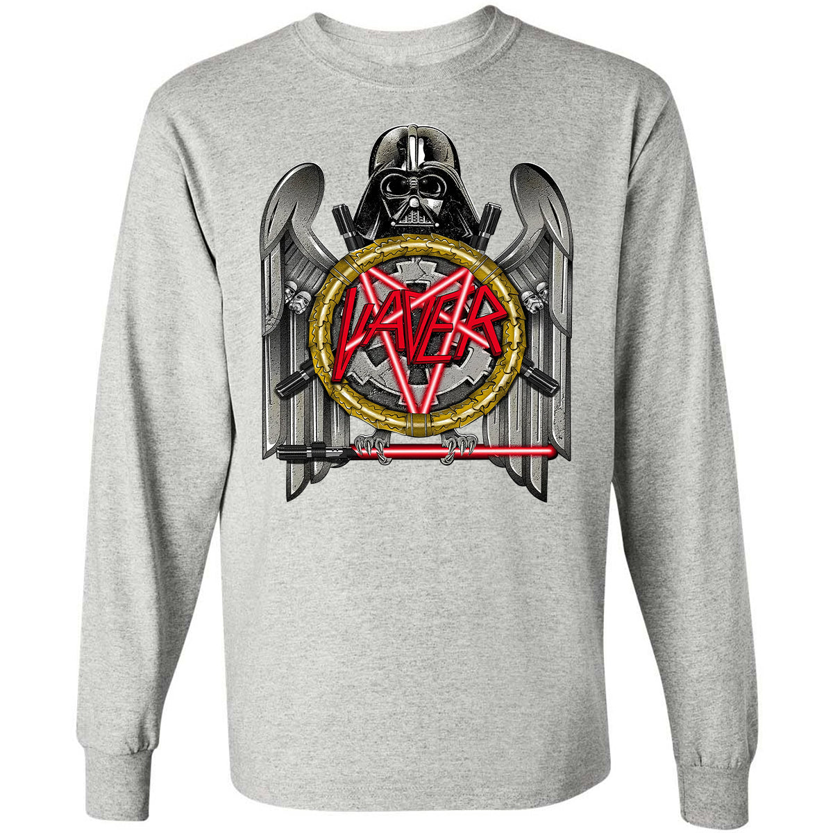 Long Sleeve T-Shirt - 6HJ9TF7A - Ash - 7