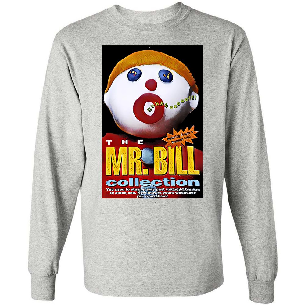 Long Sleeve T-Shirt - 65NSWP3Q - Ash - 7